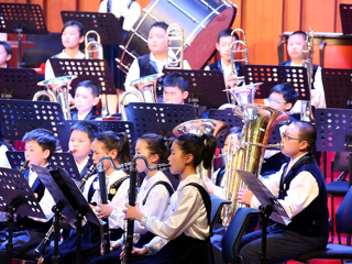 苏州市吴中区越溪实验小学生风采之学管乐演奏